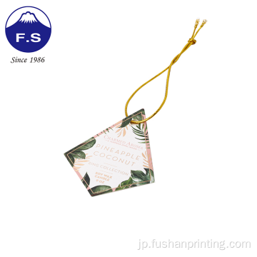OEM Luxury Design Hang Tags Printing for Cloths
